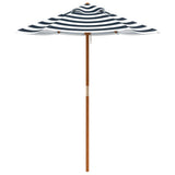 vidaXL Parasol pour enfants avec mât en bois Ø120x140 cm