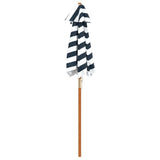 vidaXL Parasol pour enfants avec mât en bois Ø120x140 cm