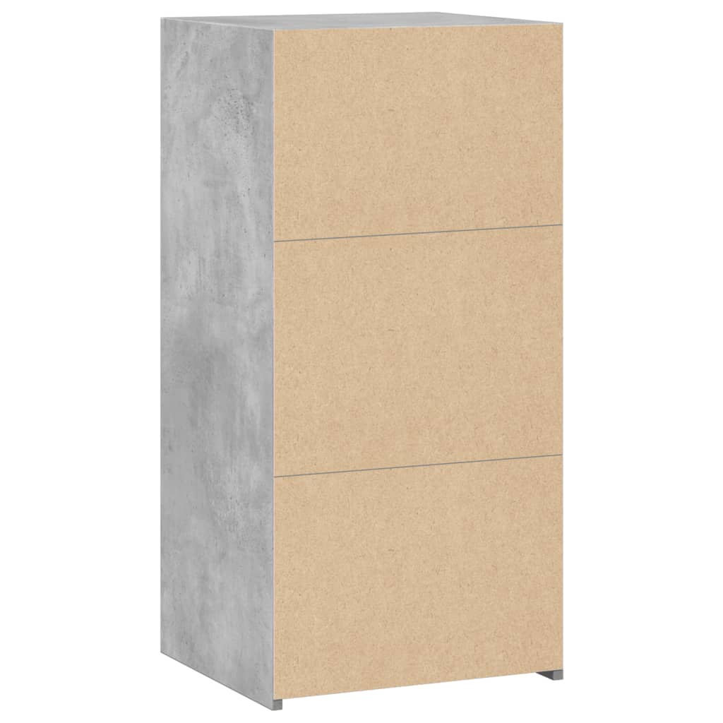 vidaXL Dressoir 45x41x93 cm bewerkt hout wit