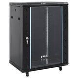 vidaXL 15U Network Cabinet with Swivel Legs 19" IP20 60x45x86 cm