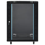 vidaXL 15U Network Cabinet with Swivel Legs 19" IP20 60x45x86 cm