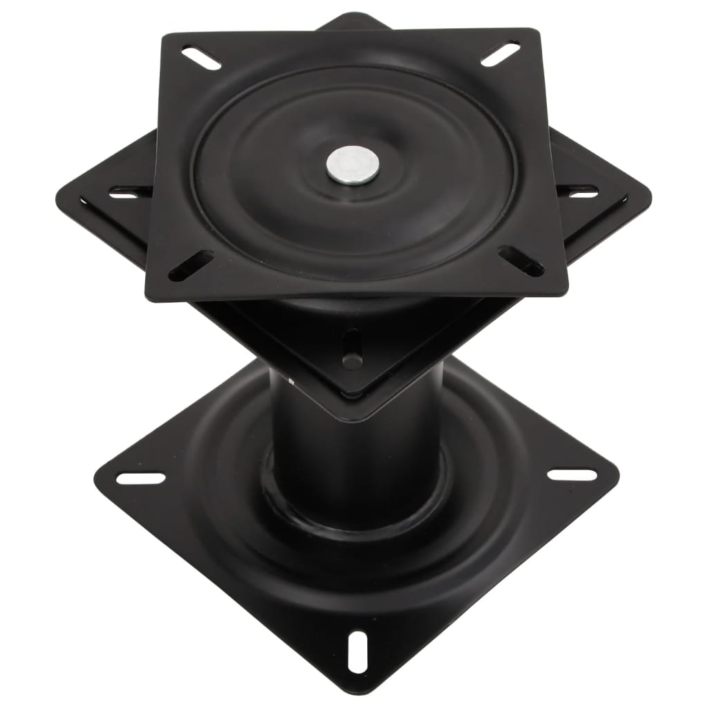 vidaXL Bootstoelpoot met 360° draaiplateau staal