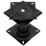 vidaXL Bootstoelpoot met 360° draaiplateau staal
