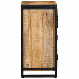 vidaXL Ladekast 50x35x70 cm massief ruw mangohout
