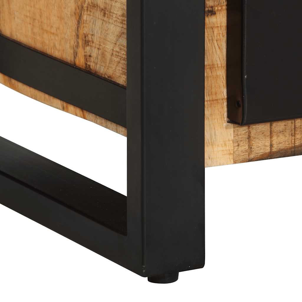 vidaXL Ladekast 50x35x70 cm massief ruw mangohout
