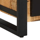 vidaXL Ladekast 50x35x70 cm massief ruw mangohout