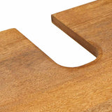 vidaXL Badkamermeubel Set met lade met plank 5 pcs Bruin Bewerkt hout