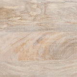 vidaXL Dressoir 3 pcs Wit 180 x 33,5 x 75 cm massief mangohout