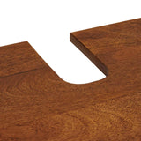 vidaXL Badkamermeubel Set 5 pcs Walnotenhout Massief Mango Hout