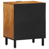 vidaXL Nachtkastje met lade Bruin 50 x 33 x 60 cm Massief acaciahout