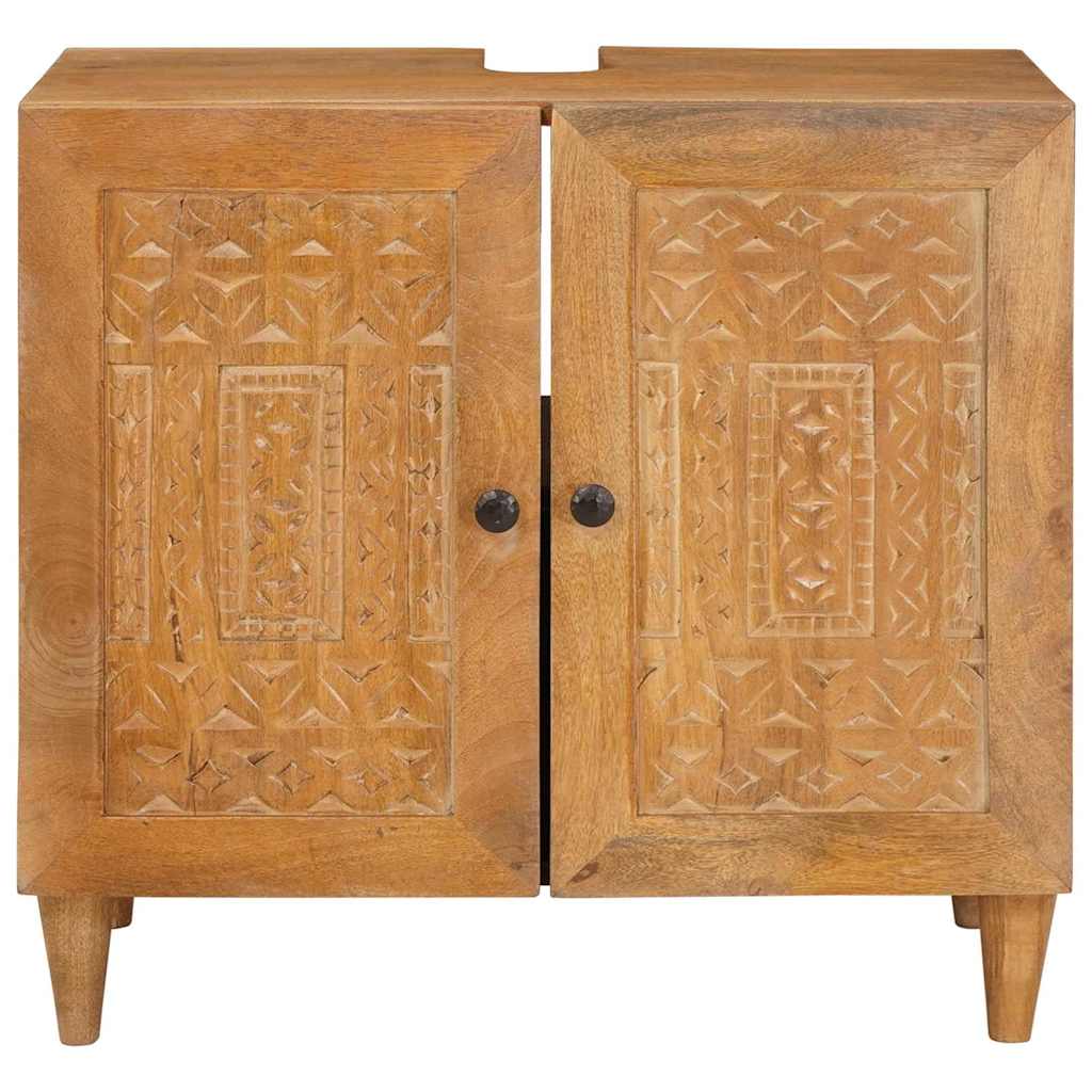 vidaXL Wall-Mounted Bathroom Cabinet Light Brown 62 x 33 x 58 cm