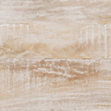 vidaXL Nachtkastje met lade Wit 40 x 33,5 x 46 cm Massief Mango Hout