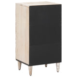 vidaXL Dressoir met lade Wit 40 x 33,5 x 75 cm Massief Mango Hout