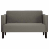 vidaXL Loveseat sofa 109 cm corduroy light grey