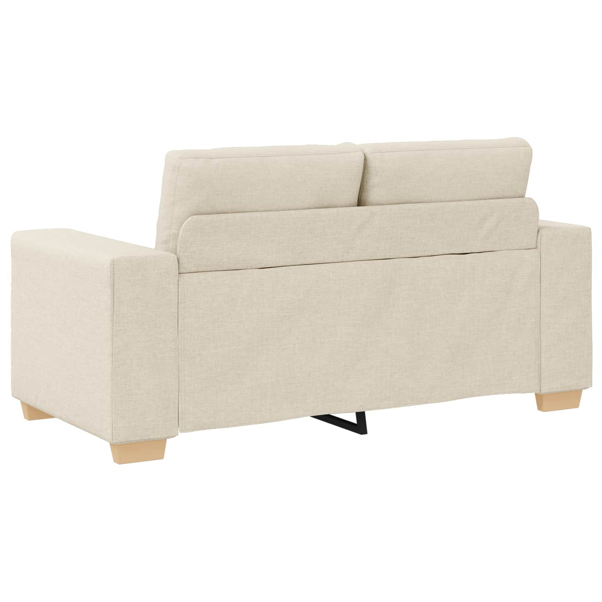 vidaXL Banque 2 pcs Beige 221 x 80 x 80 cm Linnenmix Stoffen