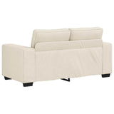 vidaXL Banque 2 pcs Beige 221 x 80 x 82 cm Linnenmix Stoffen