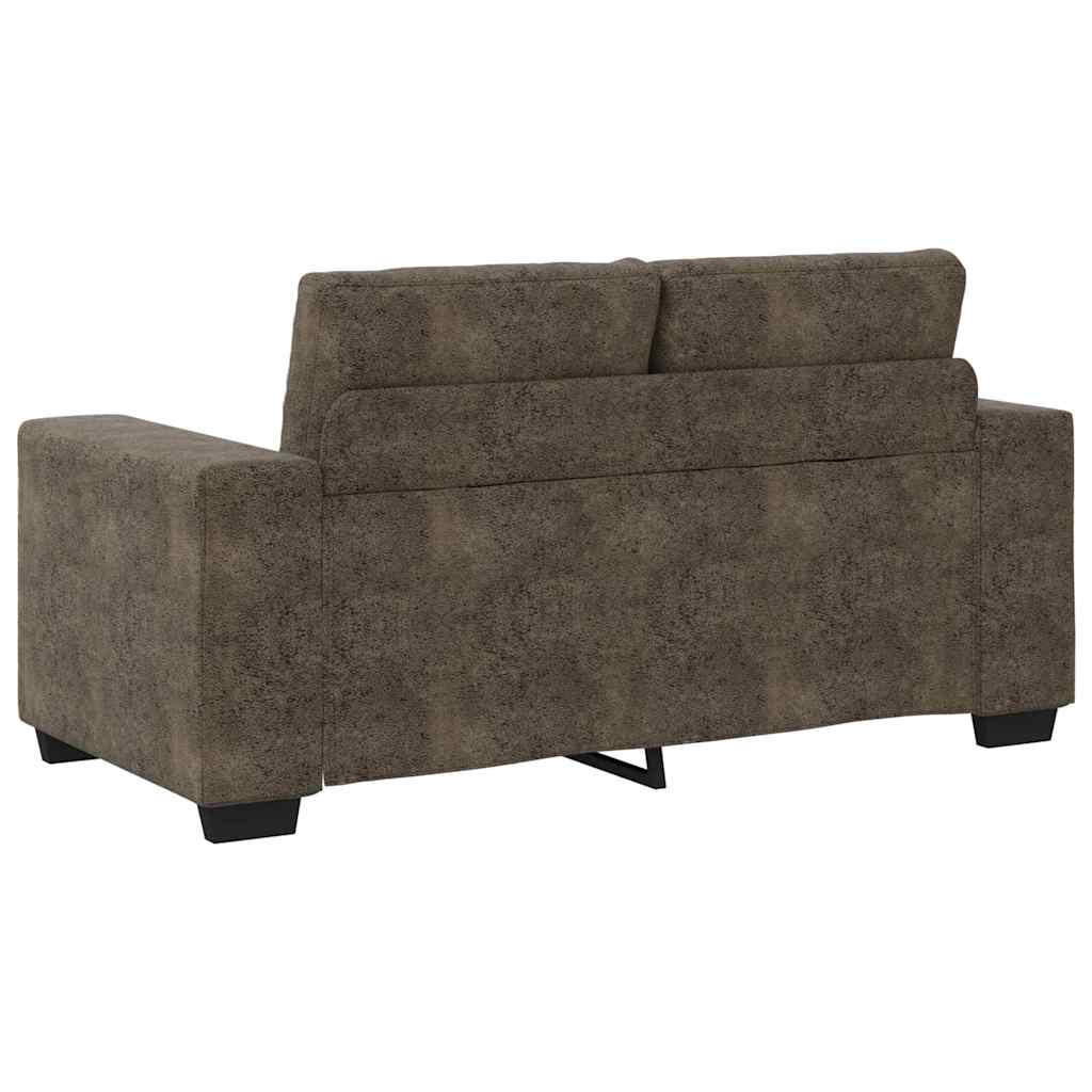 vidaXL | Bank | 2 pcs Donkergrijs 221 x 78 x 80 cm Kunstleer