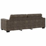 vidaXL | Bank | 2 pcs Donkergrijs 221 x 78 x 80 cm Kunstleer