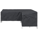 vidaXL Meubelbescherming Zwart 220 x 220 x 80 cm 210D Oxford stof