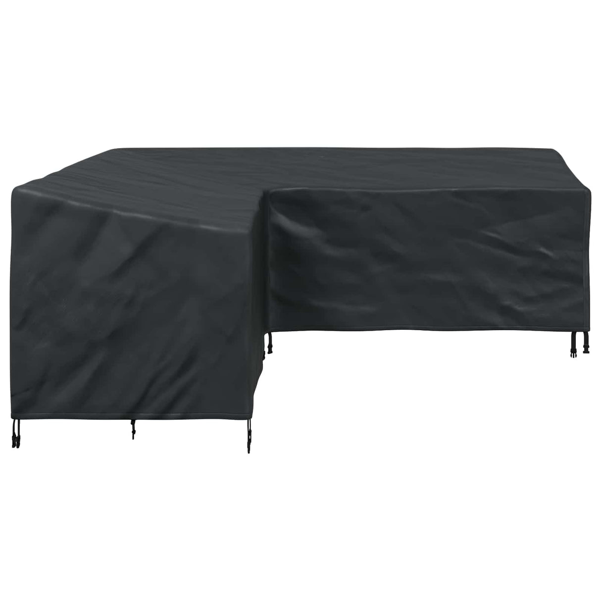 vidaXL Meubelbescherming Zwart 220 x 220 x 80 cm 210D Oxford stof
