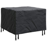 vidaXL Furniture Cover Solid Black 60 x 60 x 45 cm Fabric
