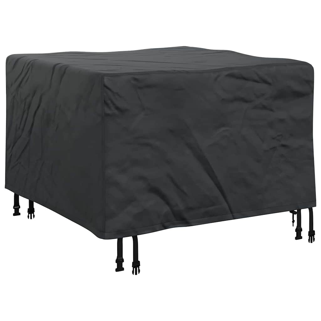 vidaXL Furniture Cover Solid Black 60 x 60 x 45 cm Fabric