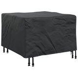 vidaXL Furniture Cover Solid Black 60 x 60 x 45 cm Fabric