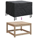 vidaXL Furniture Cover Solid Black 60 x 60 x 45 cm Fabric