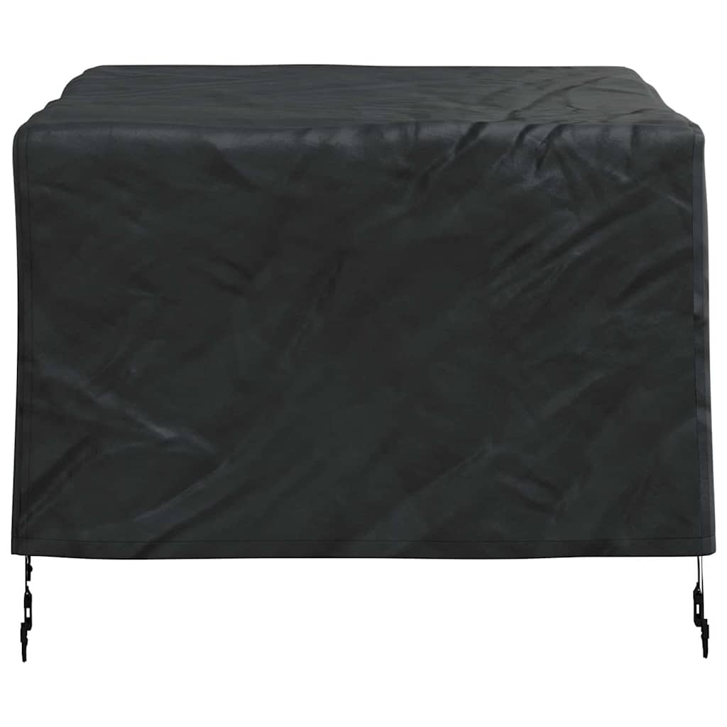 vidaXL Furniture Cover Solid Black 60 x 60 x 45 cm Fabric