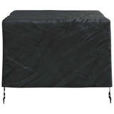 vidaXL Furniture Cover Solid Black 60 x 60 x 45 cm Fabric