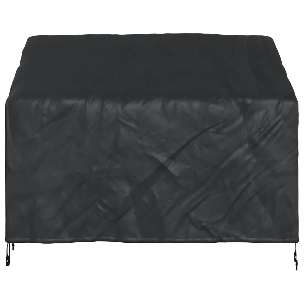 vidaXL Banc de jardin noir 134 x 70 x 65 / 94 cm 210D Oxford Stof