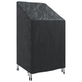 vidaXL Housse de canapé Noir 70 x 70 x 85 / 125 cm 600D Oxford Stof
