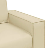 vidaXL Bank Crème 99 x 80 x 84 cm Stof