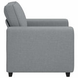 vidaXL Fauteuil 100x77x82 cm stof lichtgrijs
