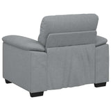 vidaXL Armchair 100x81x84 cm fabric light grey