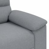 vidaXL Armchair 100x81x84 cm fabric light grey