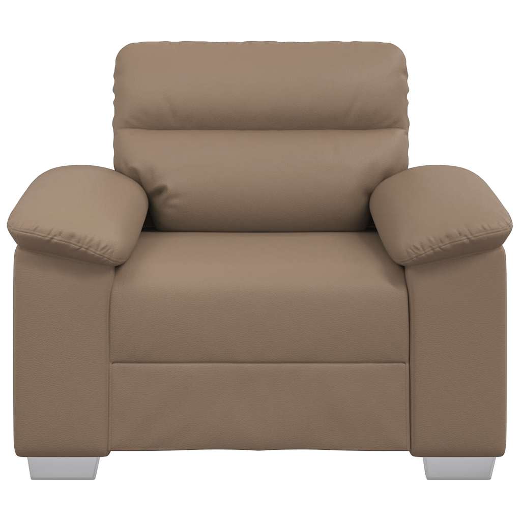 vidaXL Fauteuil Cappuccino 100x81x84 cm kunstleer
