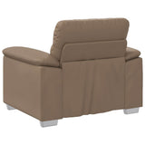 vidaXL Fauteuil Cappuccino 100x81x84 cm kunstleer
