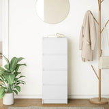 vidaXL Sideboard 37.5x35x99 cm chipboard white