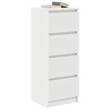 vidaXL Sideboard 37.5x35x99 cm chipboard white