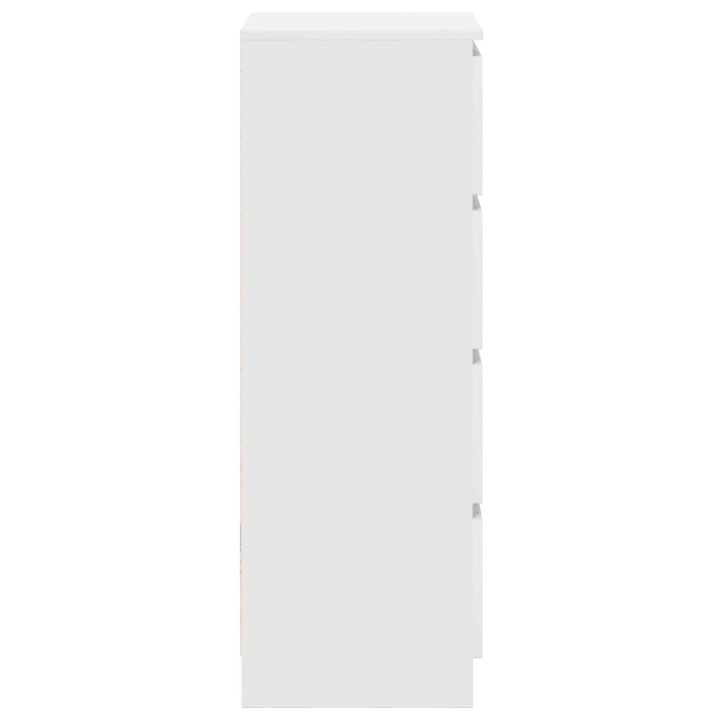 vidaXL Sideboard 37.5x35x99 cm chipboard white