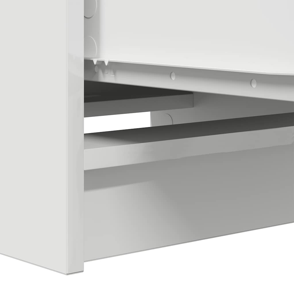 vidaXL Sideboard 37.5x35x99 cm chipboard white