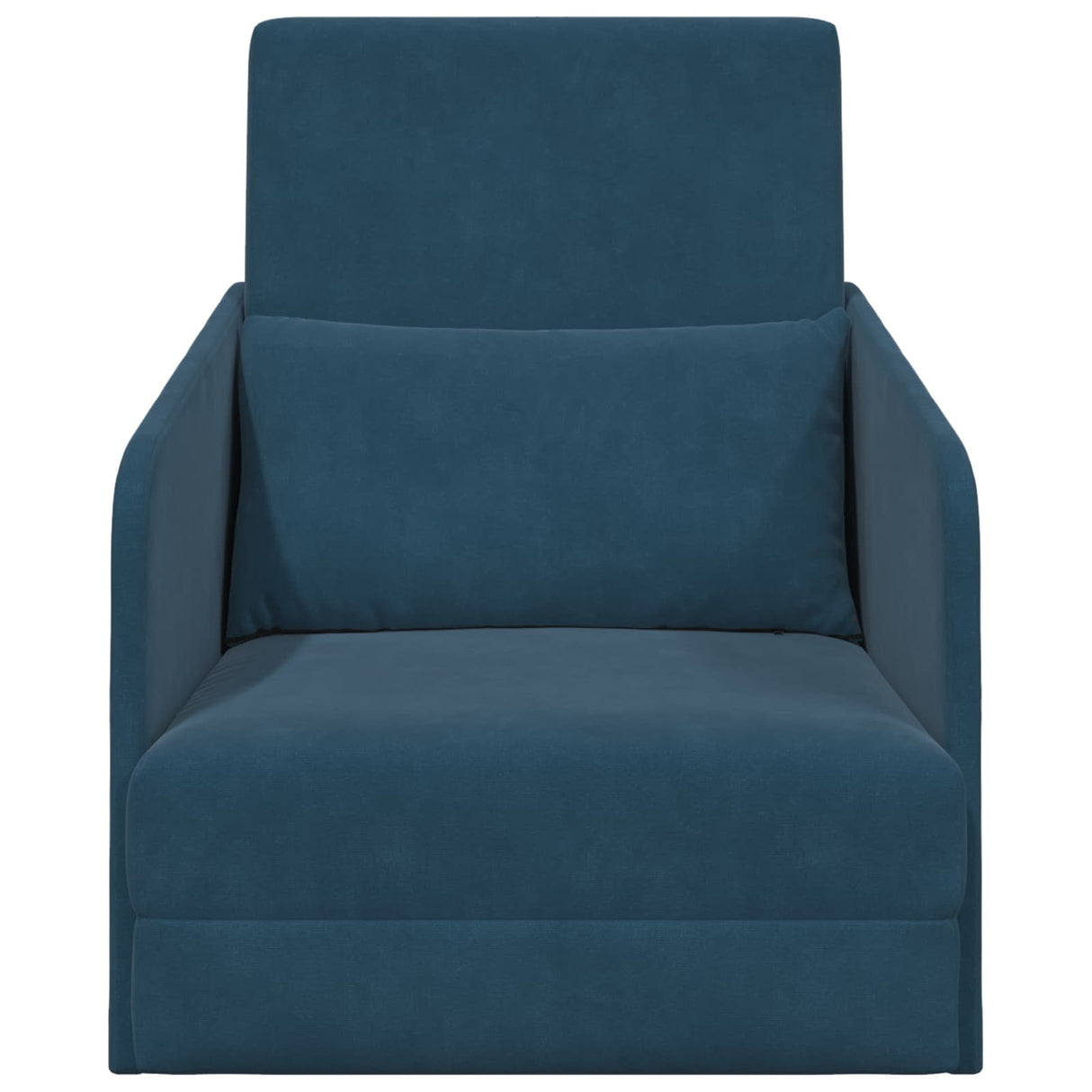 vidaXL Slaapbank Blauw 65 x 80 x 83 cm Fluweel