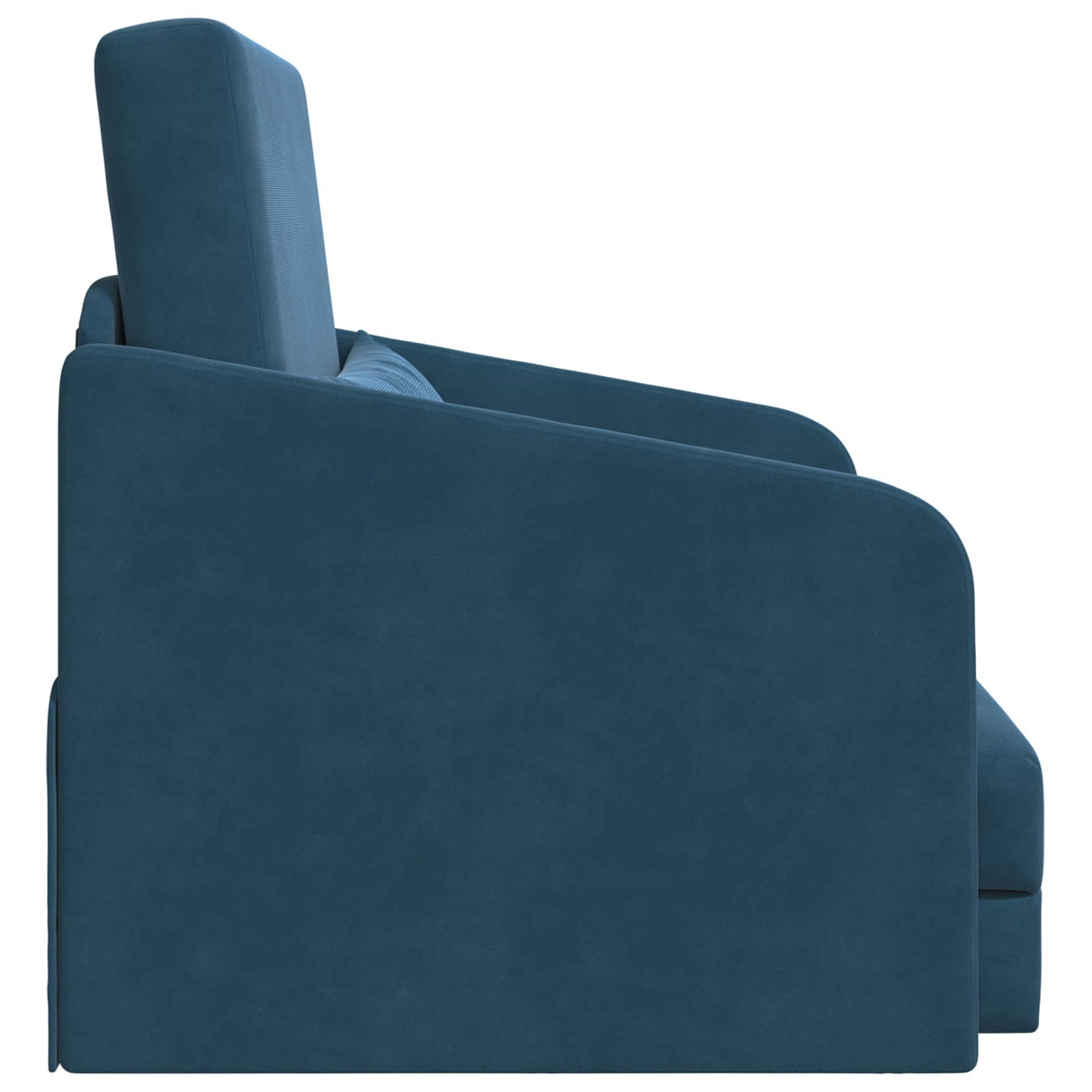 vidaXL Slaapbank Blauw 65 x 80 x 83 cm Fluweel