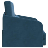 vidaXL Slaapbank Blauw 65 x 80 x 83 cm Fluweel