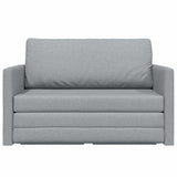 vidaXL Slaapbank 110cm Lichtgrijs Stof