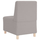 vidaXL Modulaire Sofa Eenheid Armless 2 pcs Beige 55 x 74 x 82 cm
