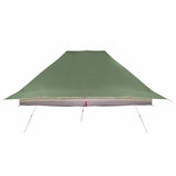 vidaXL Tipi Tent with Roof Storage Green 660 x 456 x 200 cm Taffeta