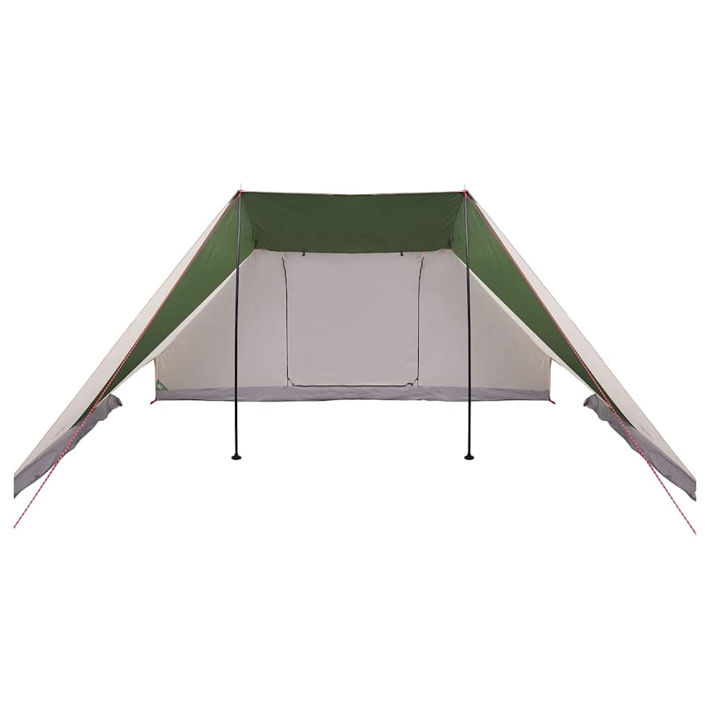 vidaXL Tipi Tent with Roof Storage Green 660 x 456 x 200 cm Taffeta