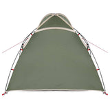 vidaXL Playhouse Tent with Roof with Storage Green 370 x 230 x 185 cm taffeta